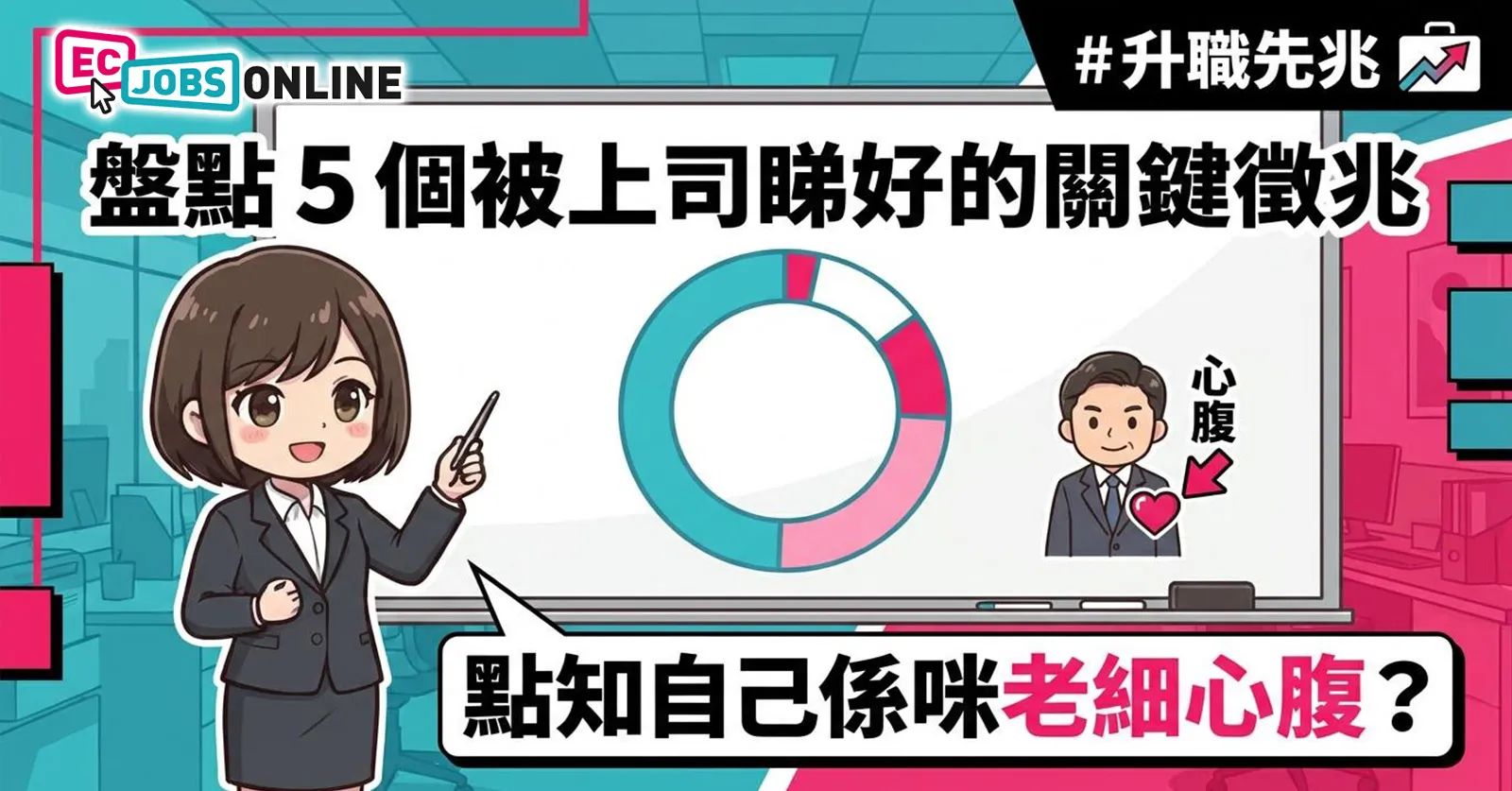 【升職先兆】點知自己係咪老細心腹？盤點5個被上司睇好的關鍵徵兆