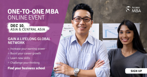 ONE-TO-ONE MBA Online Event (Dec 10)