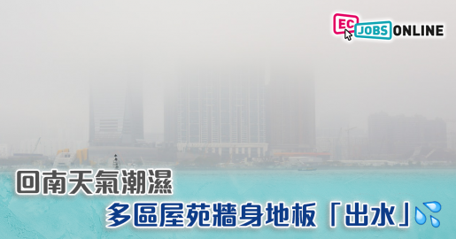 【網民熱話】回南天氣潮濕  多區屋苑牆身地板「出水」